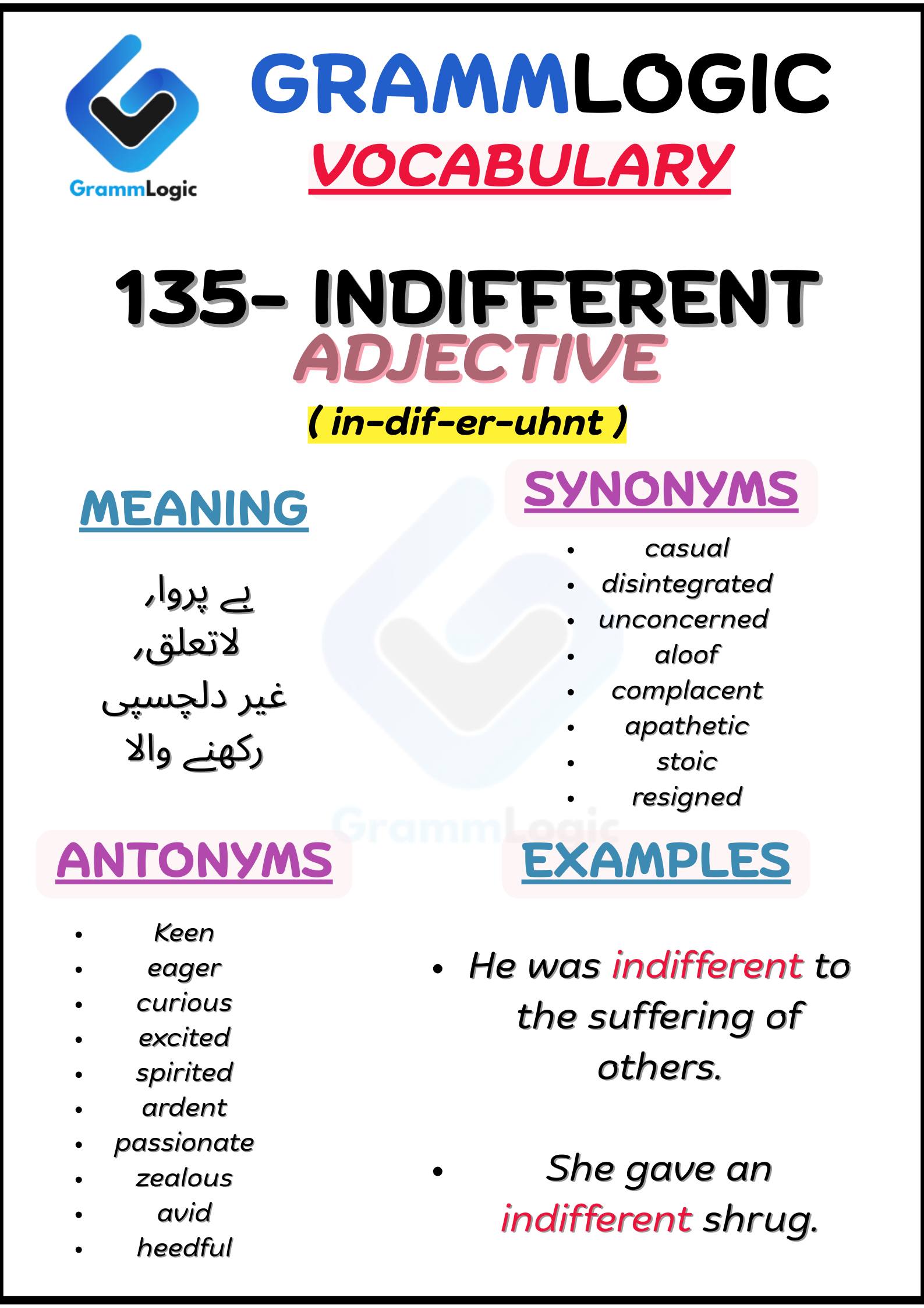 Indifferent
